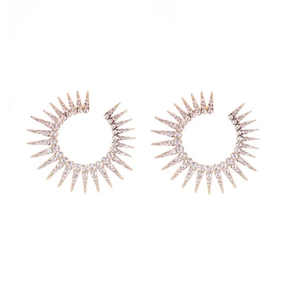 Fashion Nova Clearly On Point Hoops - Picture 4 of 7